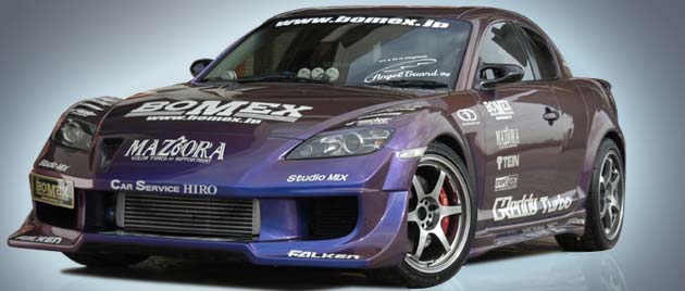 BOMEX RX-8 フロントバンパー前期用