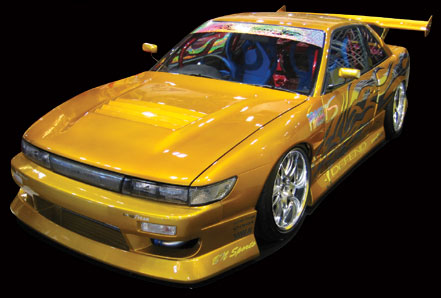 BN Sports S-13 SILVIA T-III Side Step+Door Panel