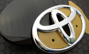 BOOM ヴェルファイア フロント Tマ－ク クロ－ム