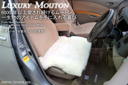 BRAHMS LUXURYムートンシングルクッション 汎用