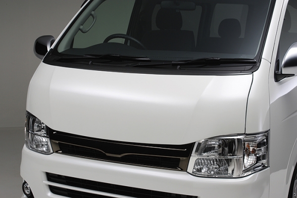 BOXY STYLE ハイエース 200系 1～4型 標準ボディ ユーロボンネット FRP製 未塗装品