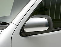 BOXY STYLE ハイエース 200系 標準ボディ ドアミラーガーニッシュ ABS製 未塗装品