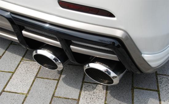 Butterfly System ヴェルファイア 20系 後期 2.4L ゲーベンマフラー：SS13W 交換タイプ