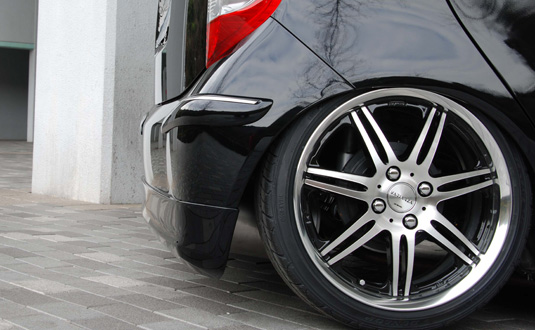 Butterfly System LIFE JB5-8 後期 GLANZ リアバンパーガーニッシュ(メッキモール付)