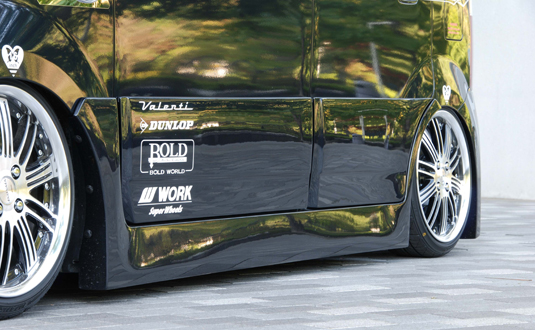 Butterfly System ワゴンR MH22 STINGRAY 黒死蝶 ドアパネル