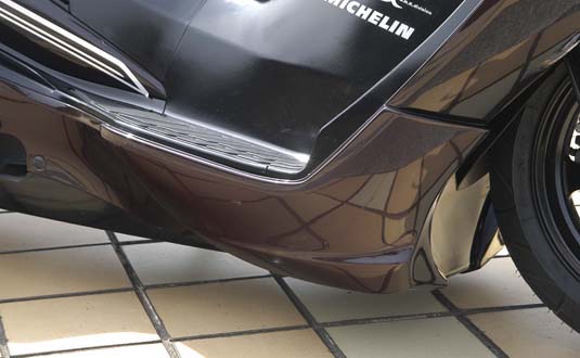 Butterfly System スカイウェイブ250 CJ43 GLANZ フロントアンダースポイラー