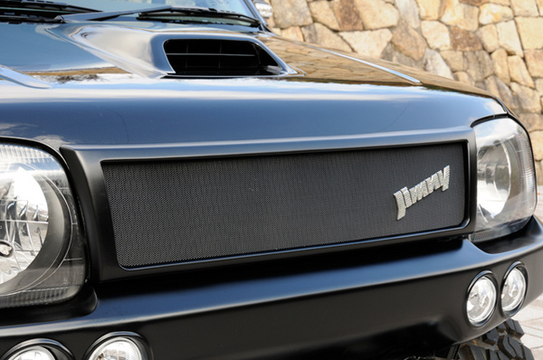 CARSTYLE ジムニー JB23 前期 1-3型 フロントグリル ※一体式ボンネットで使用可能