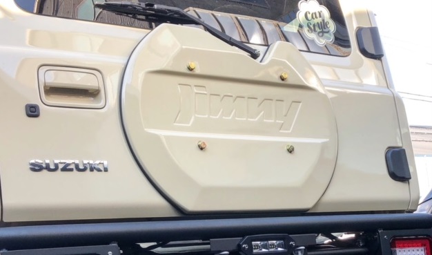 CARSTYLE 新型ジムニー JB64/JB74 リアゲートカバー