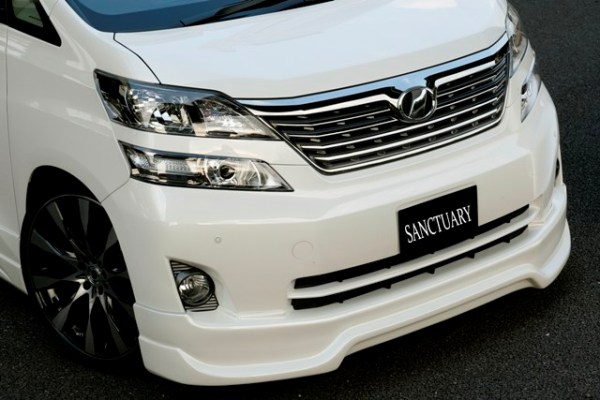 CIRCUS PROJECT / SANCTUARY ヴェルファイア 20系 フロントハーフスポイラー