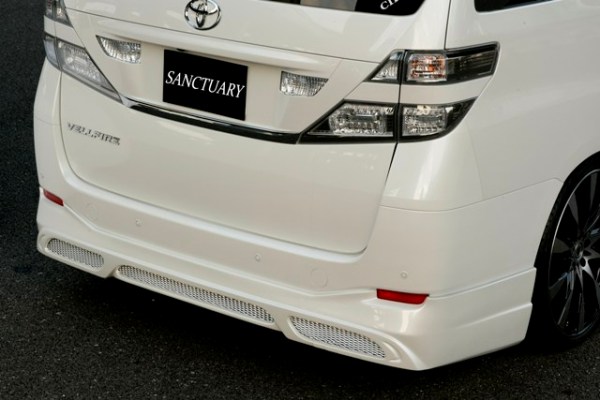 CIRCUS PROJECT / SANCTUARY ヴェルファイア 20系 リアハーフスポイラー