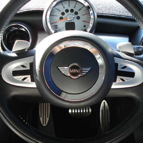 CLOS BMW MINI R55/R56/R57 CLOS ステアリングエンブレム