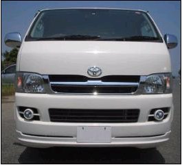 craftech ハイエース 200系 フロントハーフスポイラー