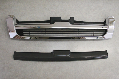 CHARGE SPEED ハイエース 200系 前期 標準ボディ CARBON GRILL FINISHER