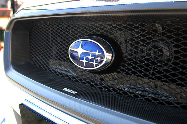 CHARGE SPEED LEVORG VM# A/B/C スバルマークベース （フロントグリル用） FRP製（黒ゲル）