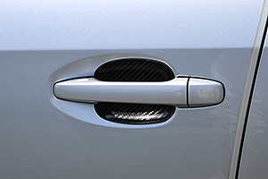 CHARGE SPEED レヴォーグ VM　ドアハンドルアンダーカウル　綾織 ドライカーボン