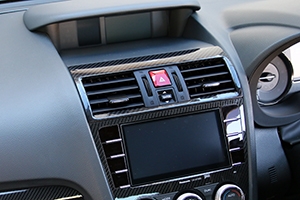 CHARGE SPEED レヴォーグ VM　センターエアベントカウル　綾織 ドライカーボン