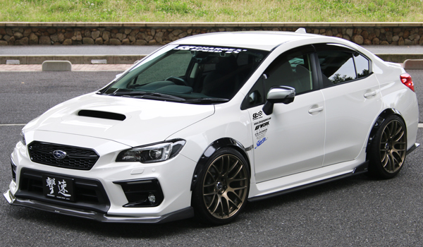 CHARGE SPEED WRX S4 VAG D型 エアロ3点セット(サイドTYPE-2)