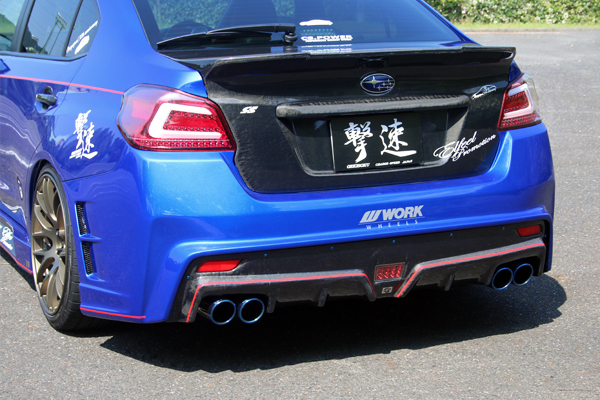 CHARGE SPEED WRX STI VAB/WRX S4 VAG リアバンパー TYPE-2A