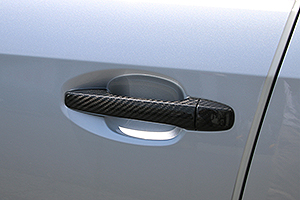 CHARGE SPEED WRX STI VAB / WRX S4 VAG ドアハンドルカウル ドライカーボン 綾織