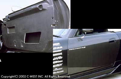 C-WEST S2000 AP1 ドアパネル片側のみ ドライカーボン製