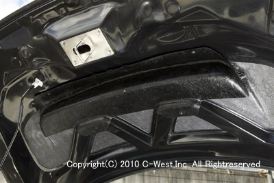 C-WEST CR-Z ZF1 ボンネットレインプロテクター