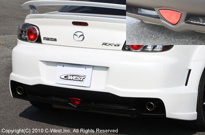 C-WEST RX-8 SE3P 前期 リアバンパースポイラー