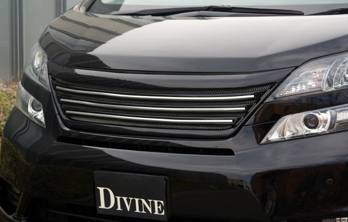 DIVINE ヴェルファイア メッキモールグリル