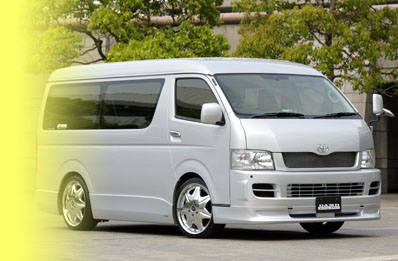 DAMD ハイエース TRH214W Styleing Effect type サイドスカート&ドアパネル