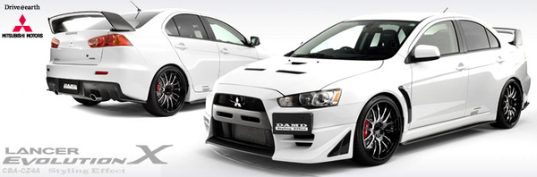 DAMD EVO 10 CZ4A リアウイングガーニーフラップ カーボン