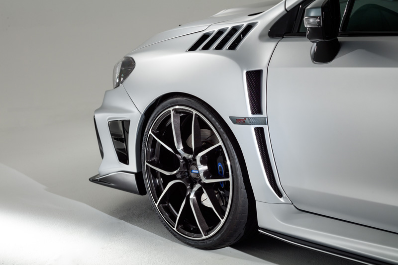 DAMD レヴォーグ VM フロントエアロオーバーフェンダー