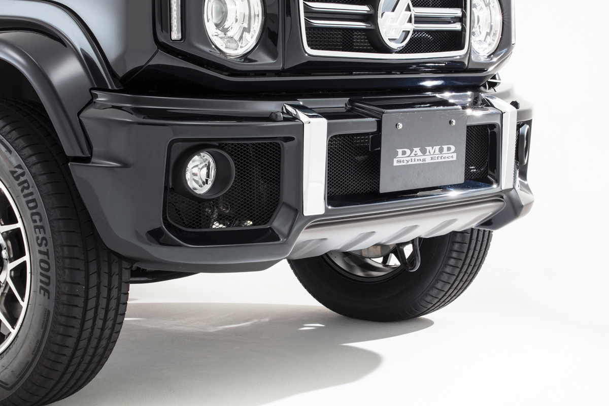 DAMD 【長納期商品】新型ジムニーシエラ JB74 little G. フロントバンパー 
