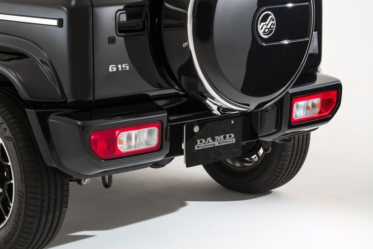 DAMD 【長納期商品】新型ジムニーシエラ JB74 little G. リアバンパー 