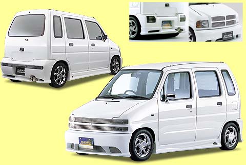 DAMD CT/CV WAGON R HEART BEAT 2 リアバンパー用ビレット
