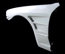 D-MAX R32 SKYLINE FRONT OVER FENDER（片側+15mm）