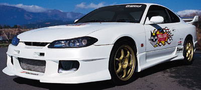 D-SPEED  S15 SILVIA HELL CAT オプションネット（センター下部)
