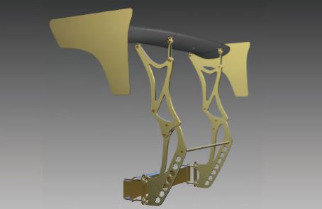 effecter 汎用品 GT-WING TYPE C Ver2