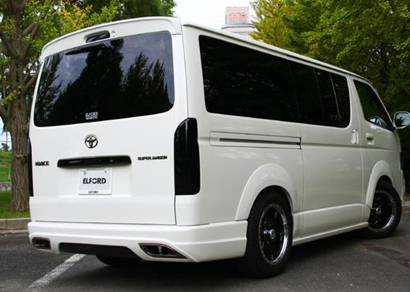 ELFORD ハイエース　200 ルーフスポイラー