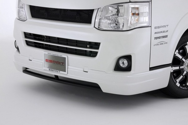 ESPRIT PREMIERE ハイエース 200系 3型 標準ボディ プレミアエアロ フロントリップスポイラー