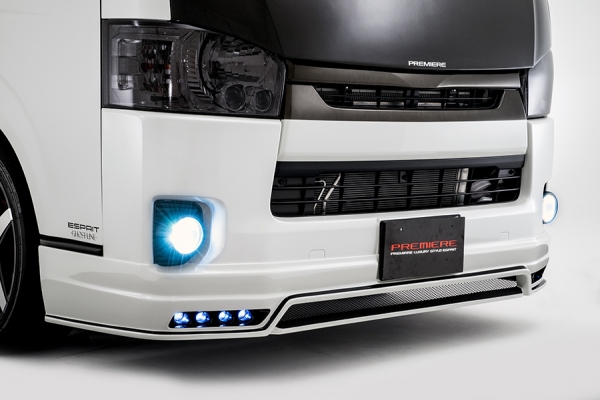 ESPRIT PREMIERE ハイエース 200系 4型 標準ボディ (13.12-) PREMIERE フロントスポイラー