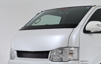 ESPRIT PREMIERE ハイエース 200系 3型 標準ボディ プレミアエアロ ワイパーカウル