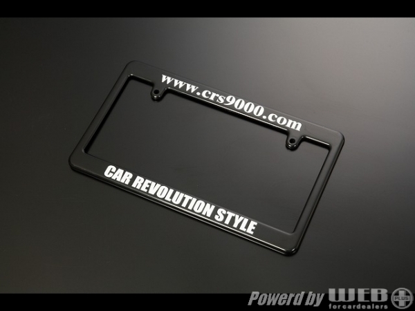 essex  ハイエース 200系 ナンバーフレーム カラー：ブラック