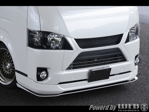 essex  ハイエース 200系 標準ボディ 4型 フロントグリル バージョン4 FRP製