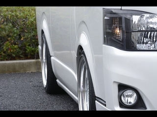 essex  ハイエース 200系 標準ボディ オーバーフェンダー ABS製