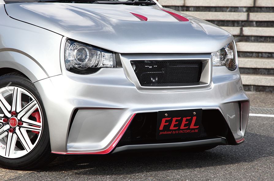 FEEL アルトワークス/ターボRS HA36 STREET TYPE Rシリーズ F・S・R 3ピースセット