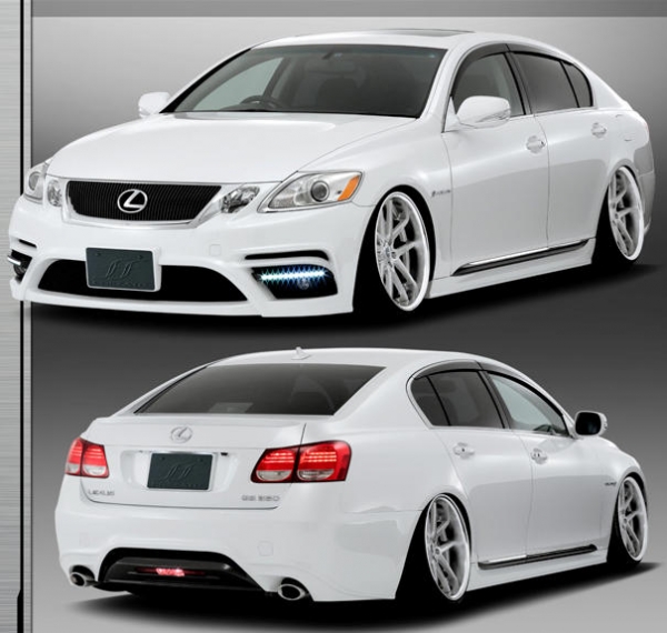 エアロセット】FORZATO LEXUS GS S19# GS350 バンパータイプ エアロ3点