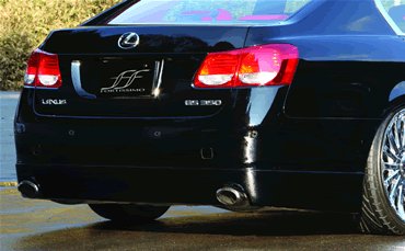 FORZATO LEXUS GS S19# GS350 前期 ハーフタイプ リアハーフスポイラー FRP製