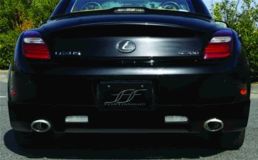 FORZATO LEXUS SC430 UZZ40 リアハーフスポイラー FRP製