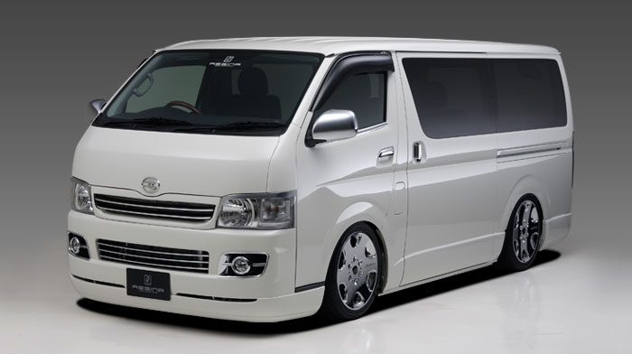 FLEDERMAUS ハイエース 200系 前期 TYPE2 2点セット