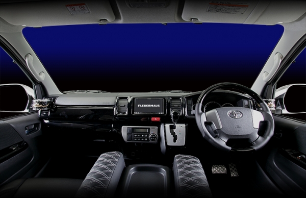 FLEDERMAUS ハイエース KDH/TRH200 標準ボディ 4型 インテリアパネル 14ピースセット