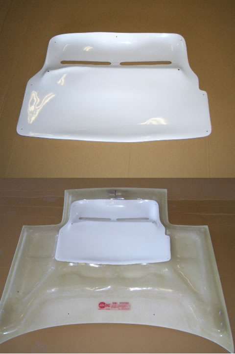 GARAGE VARY ロードスター NA レインガード(エアロボンネット Type-1専用) FRP製